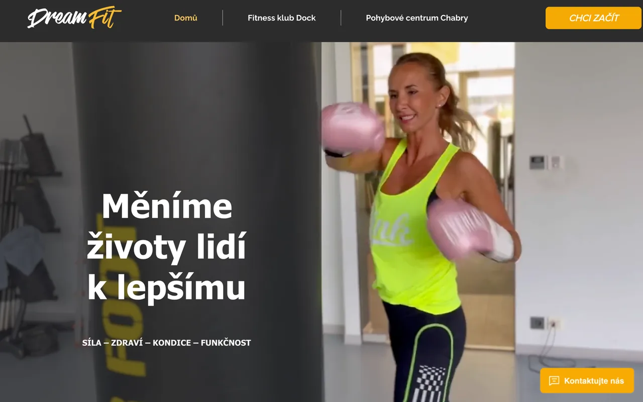 DreamFit web